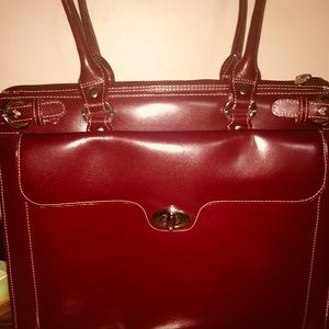 McKlein winnetka leather ladies briefcase.